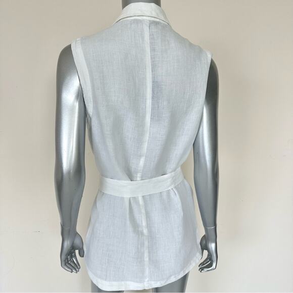 NWT!!! Rachel Roy women tank linen top size L - Picture 3 of 9